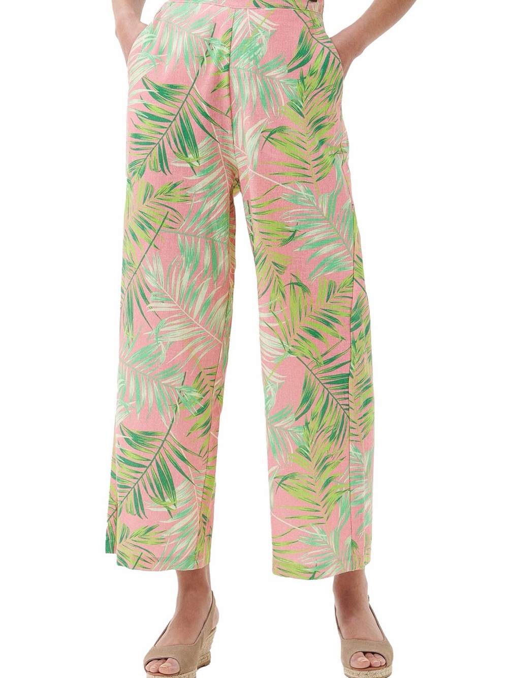 Aralia Palm Print Cotton Wide Leg Pants
Barbour
